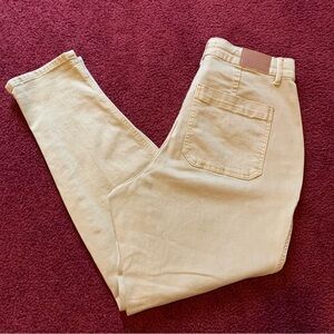 Women’s khaki Judy blue high waisted stretchy jeans size 14